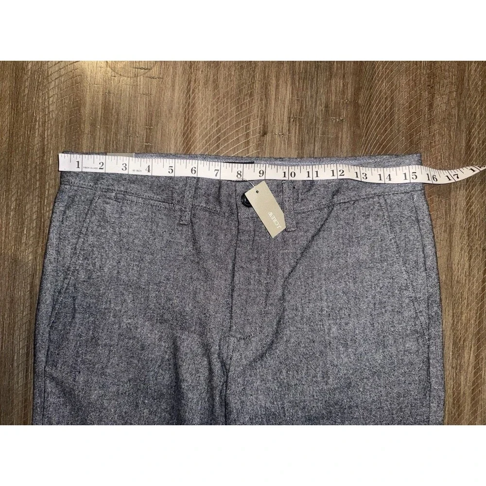 NWT J. Crew 770 Straight Dress Pants Gray Brushed Twill Stretch  Size 29x32 $118